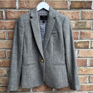 J Crew tweed Campbell blazer, NWOT, size 2
